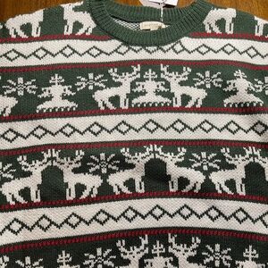 NWT Andthewhy holiday sweater in S/M